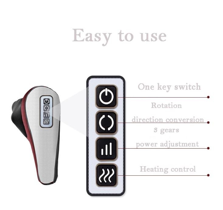 Electric Neck & Back Massage Pillow
