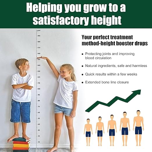 Height Booster Drops (30ml) - Bone & Growth Care for Kids