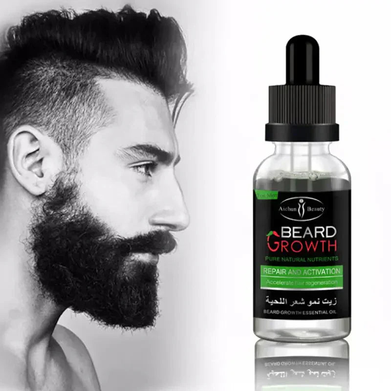 Organic Natural Men Beard Oil for Men - Grooming Care