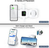 3-in-1 Wireless Charging Pad – Fast Qi Charger for iPhone, Apple Watch & AirPods