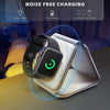 3-in-1 Wireless Charging Pad – Fast Qi Charger for iPhone, Apple Watch & AirPods