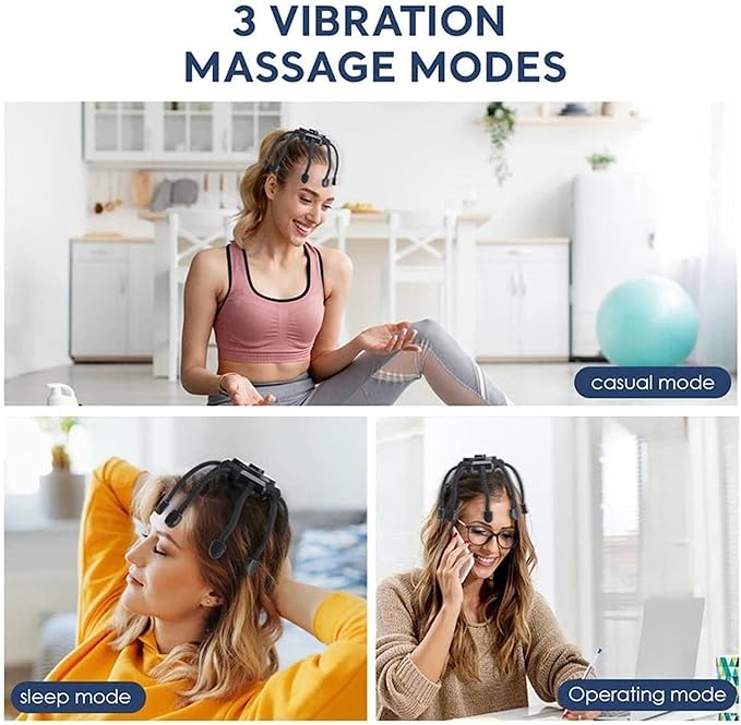 360° Ultra Head Massager - Electric Scalp Massager