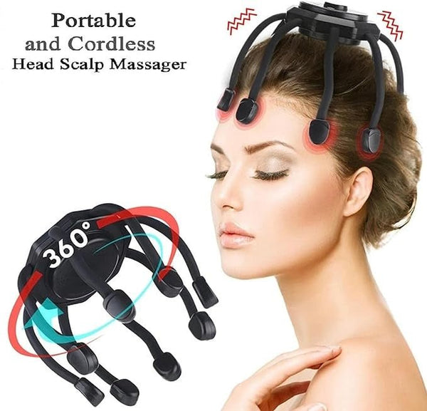 360° Ultra Head Massager - Electric Scalp Massager