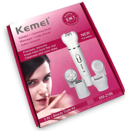 5-in-1 Rechargeable Beauty Tools Set