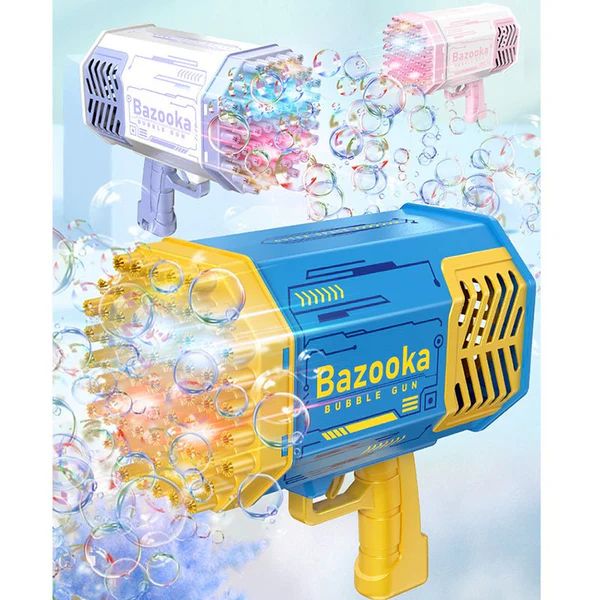 69 Holes Bubble Gun for Baby/Rocket Boom Blower Toy