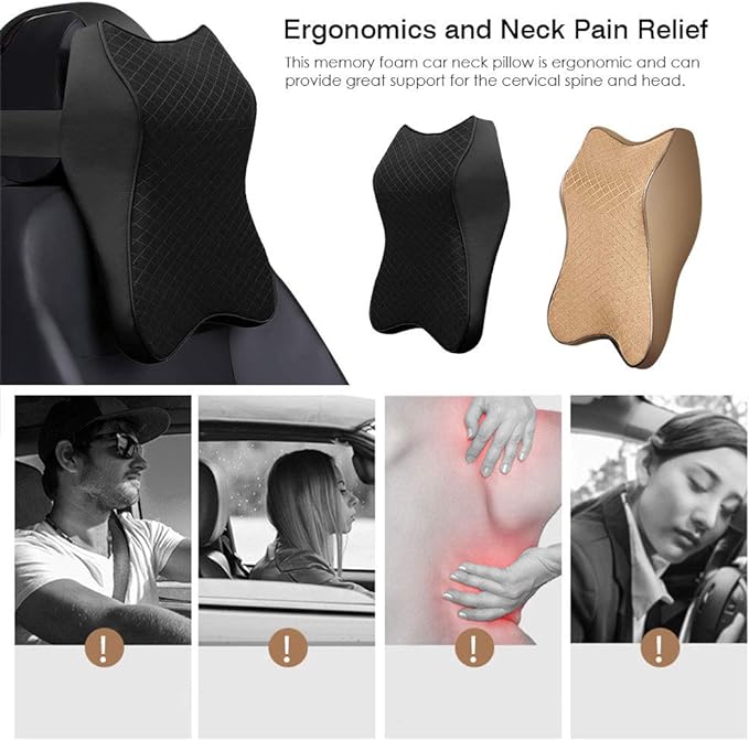 Memory Foam Car Neck Pillow