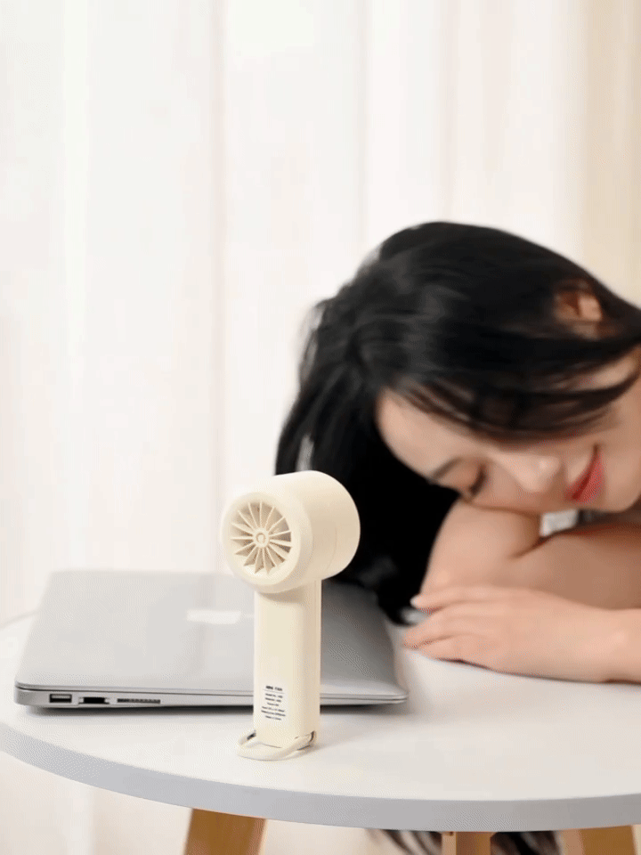 Portable Handheld Mini Fan - Rechargeable Personal Cooler
