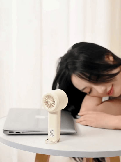 Portable Handheld Mini Fan - Rechargeable Personal Cooler