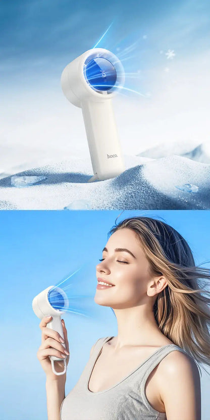 Portable Handheld Mini Fan - Rechargeable Personal Cooler