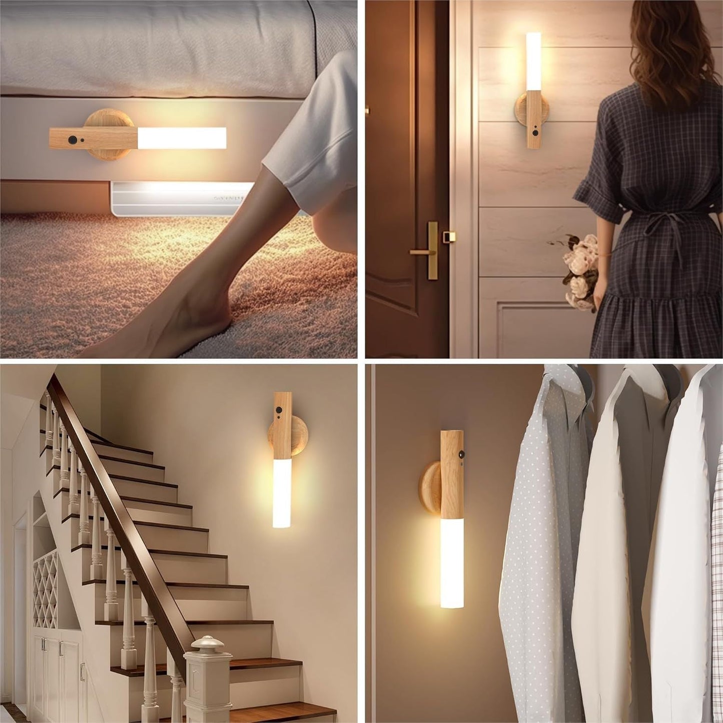 Induction Lamp Light - Magnetic Rechargeable Wall Light