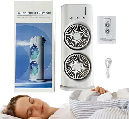 Double Ended Portable Spray Fan