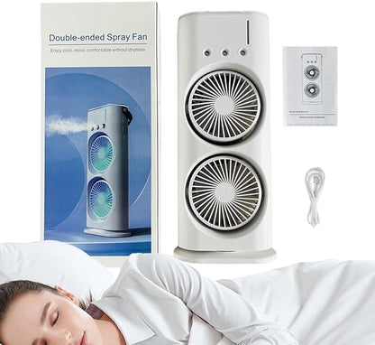 Double Ended Portable Spray Fan