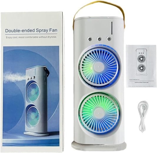Double Ended Portable Spray Fan
