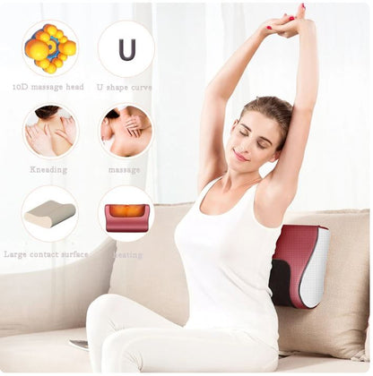 Electric Neck & Back Massage Pillow