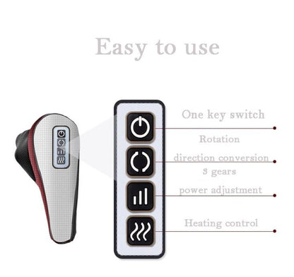Electric Neck & Back Massage Pillow