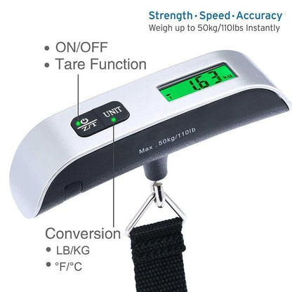 Electronic Luggage Scale | Portable Digital Weight Scale
