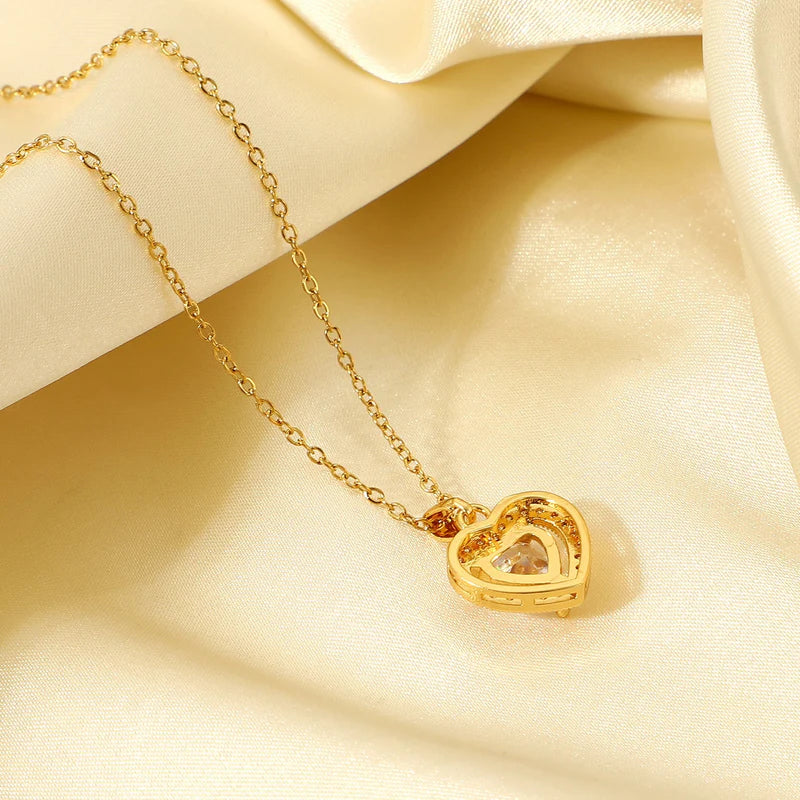 Exquisite Women's Wedding Jewelry | Stainless Steel Gold