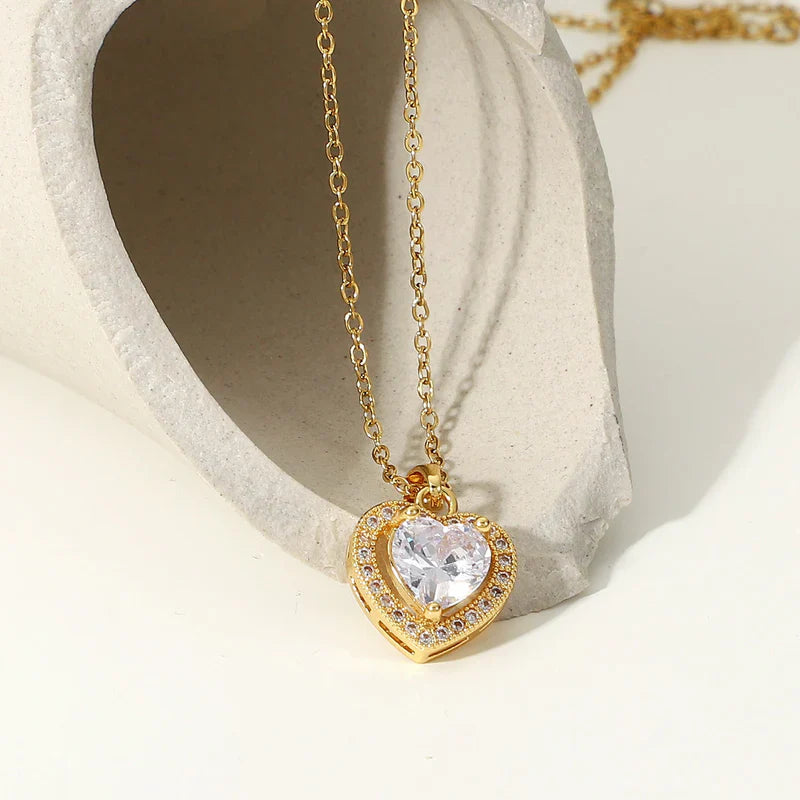 Exquisite Women's Wedding Jewelry | Stainless Steel Gold