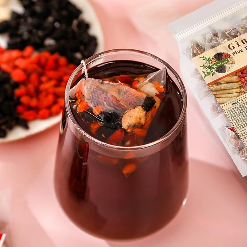 Ginseng Five Treasure Herbal Tea