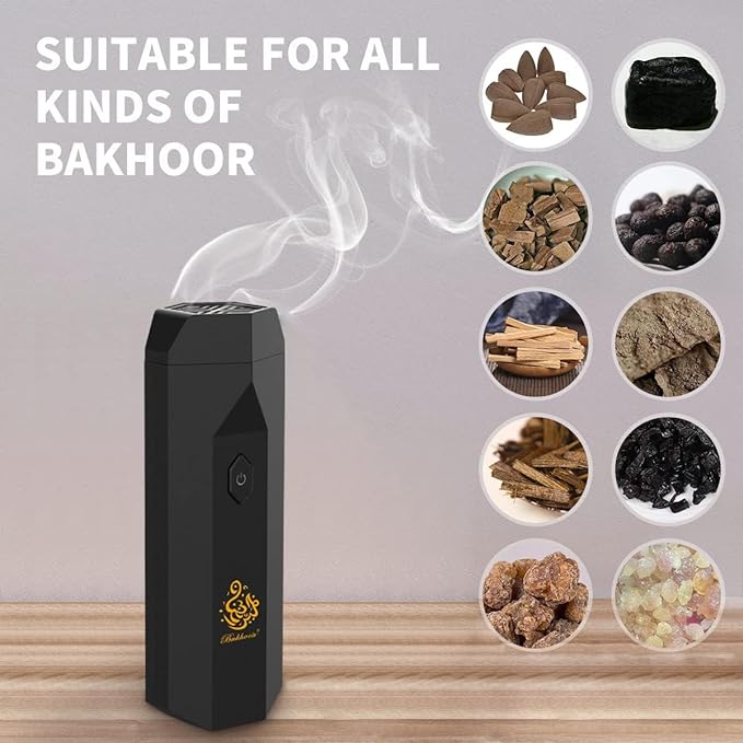 Electric Hair Bakhoor Comb Burner