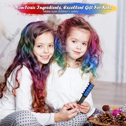 Hair Dye Comb (Pack of 6) | Temporary Hair Color Set