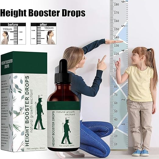 Height Booster Drops (30ml) - Bone & Growth Care for Kids
