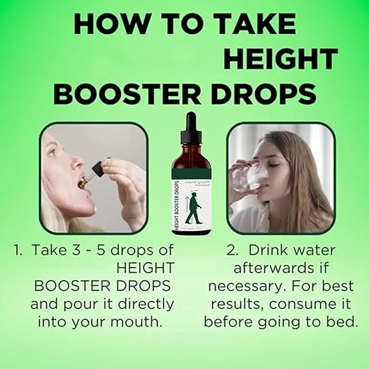 Height Booster Drops (30ml) - Bone & Growth Care for Kids