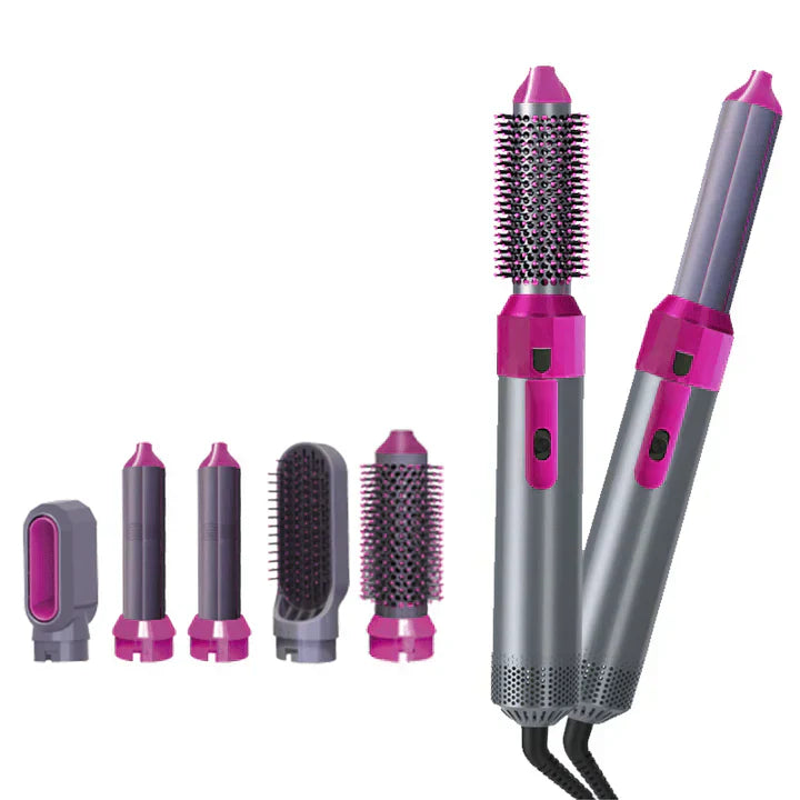 5-in-1 Hot Air Brush & Styler | Professional Hair Dryer