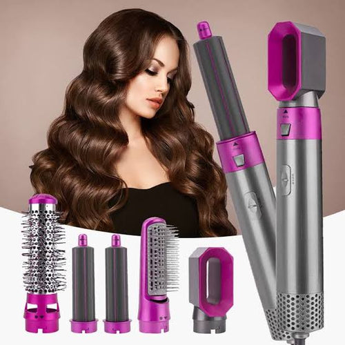 5-in-1 Hair Brush & Multi-Styler