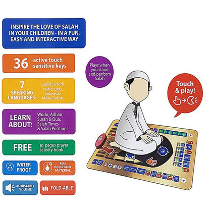 Educational Kids Islamic Salah Mat