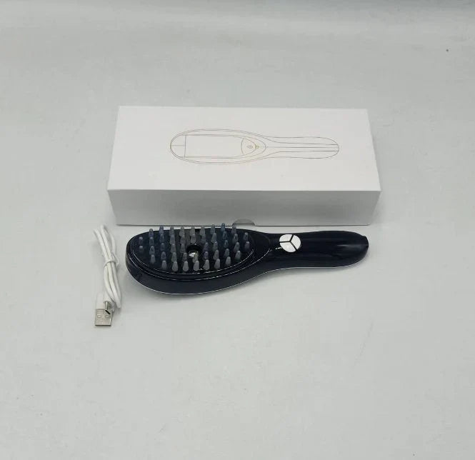 LED Hair Growth Brush - Red & Blue Light Spray Comb