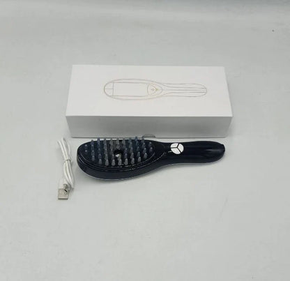 LED Hair Growth Brush - Red & Blue Light Spray Comb