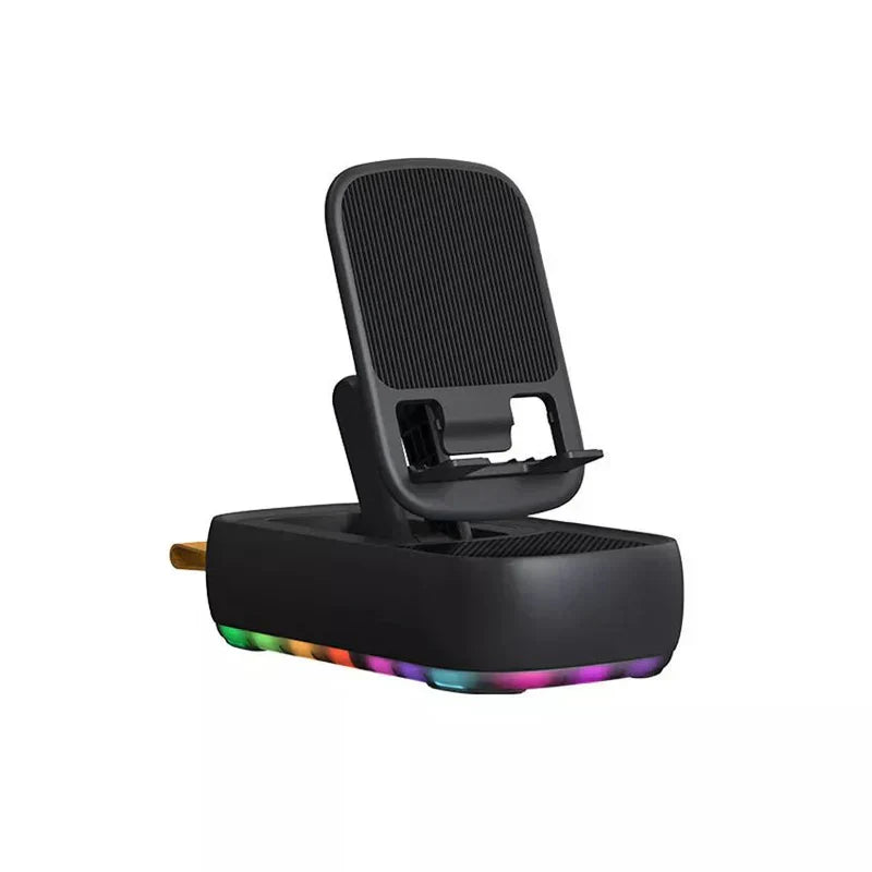 Mobile Holder with Speaker (F15) | 2-in-1 Phone Stand