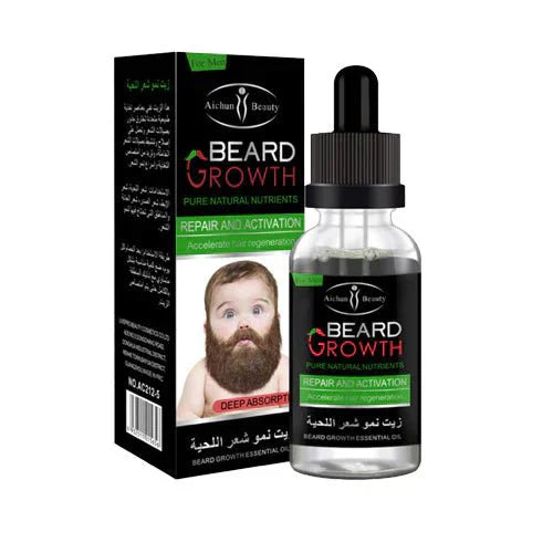 Organic Natural Men Beard Oil for Men - Grooming Care