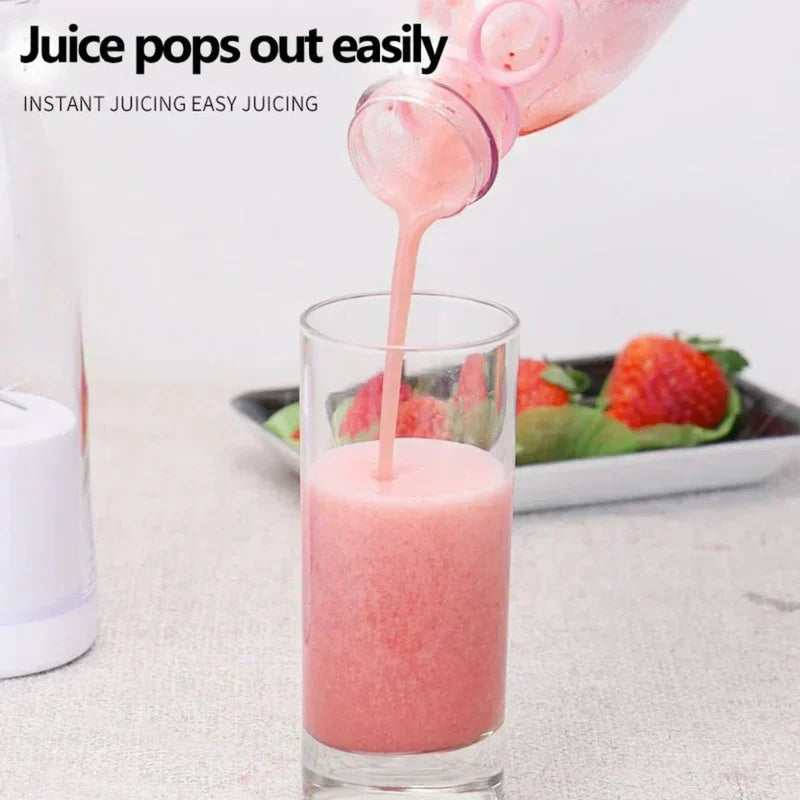 Portable Juicer Bottle - Wireless USB Electric Blender