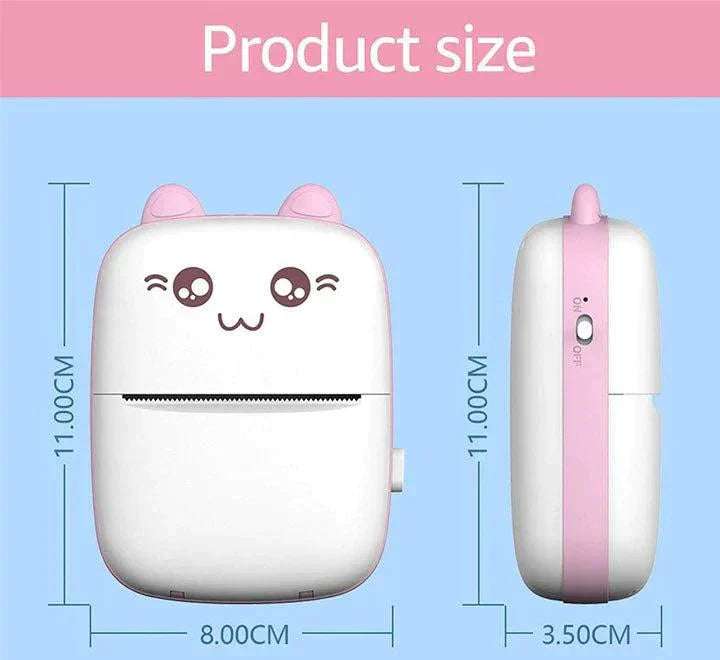 Mini Pocket Thermal Printer | Wireless Bluetooth Printer