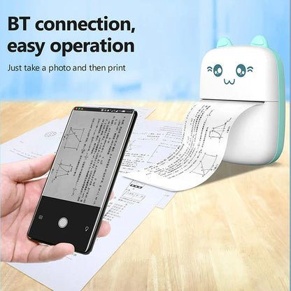 Mini Pocket Thermal Printer | Wireless Bluetooth Printer