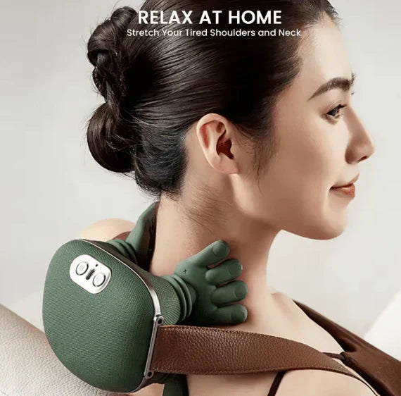 Electric Shoulder & Neck Massager - Cordless Pain Relief