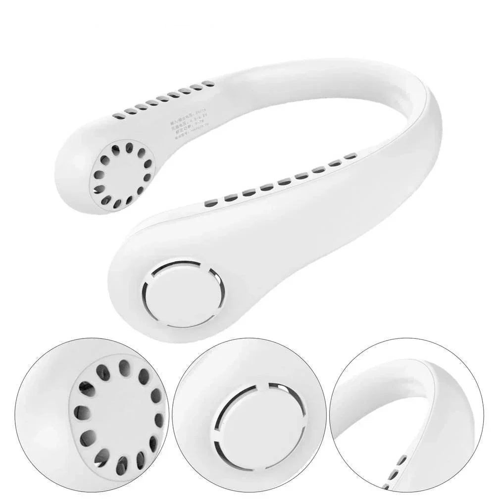 Rechargeable Vaneless Neck Fan