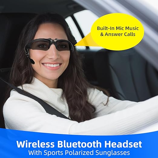 Wireless Bluetooth Sunglasses Headset