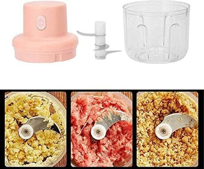 Portable Wireless Mini Food Chopper